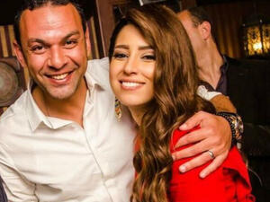 The Egyptian beauty had created waves on the social media a few hours ago by sharing photos of her husband, Mohammed Iz Al-Arab. (Source: @aytenamer - Instagram)