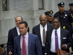 Bill Cosby arrives at court. (Mark Makela / GETTY IMAGES NORTH AMERICA / AFP)