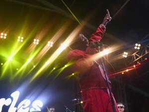 Charles Bradley performing last June. (Nicholas Hunt / GETTY IMAGES NORTH AMERICA / AFP)