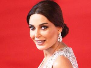Cyrine Abdel Nour during El-Gouna Film Festival. (AFP)