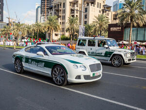 Dubai police. (Frankris / Shutterstock.com)