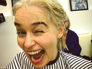 Emilia Clarke, Mother of Dragons and dork. (Instagram / Emilia_Clarke)