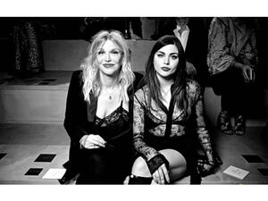 Courtney Love with daughter Frances Bean Cobain. (Instagram / space_witch666)