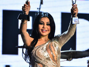 Wehbe on Friday posted several photos of herself on Instagram, captioning one with the hashtag “#BoycottBeirutMovie.” (Source: FashionStock - Shutterstock)