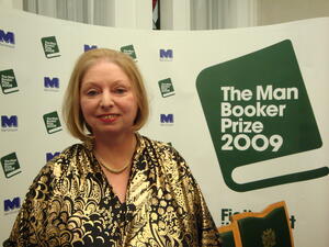 Writer Hilary Mantel won twice for her "Wolf Hall" series. The third book has yet to make an appearance. (Natalia Mikhaylova / Shutterstock.com)