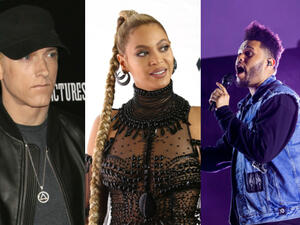 Eminem, The Weeknd and Beyonce will reportedly headline Coachella 2018 (Source: Christian Bertrand - Shutterstock)