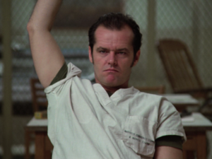 Jack Nicholson in "One Flew Over the Cuckoo's Nest." (United Artists)