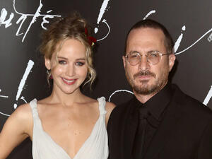 The 27-year-old actress started dating the 48-year-old filmmaker while starring in his latest psychological thriller 'Mother!' (Source: Debby Wong - Shutterstock)