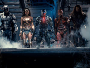 Superman's in this movie, if you're wondering, even if Warner Bros. is pretending otherwise. (Warner Bros.)