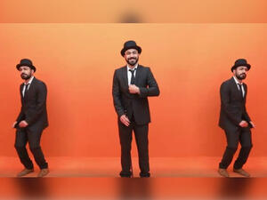 Bakri Kabakibi, the comedy actor, TV host, and social media sensation unleashed his inner Charlie Chaplin in the happiest tune of 2017. (Source: Facebook - Freska)