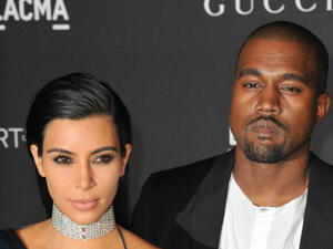 Kim Kardashian and Kanye West. (Featureflash Photo Agency / Shutterstock.com)