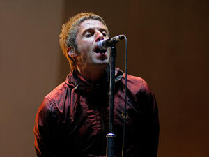 Liam Gallagher performing. (Christian Bertrand / Shutterstock.com)