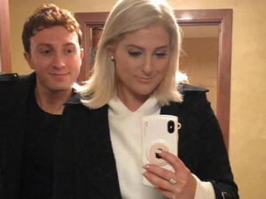 Meghan and Daryl celebrated their one-year anniversary in July (Source: Instagram - @meghan_trainor)