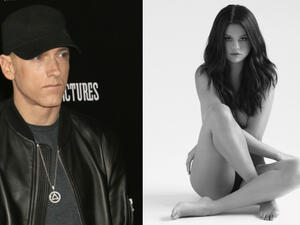 Eminem's upcoming ninth studio album titled Revival shares the same title of Selena Gomez's 2015 album (source: JStone - Shutterstock/ Cover art of "revival" belong to Interscope Records)