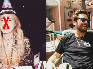 Scott Disick's new love life lasts almost a whole day. (Instagram / letthelordbewithyou / chloebartoli)