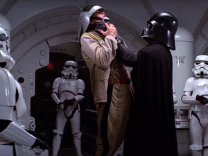 Darth Vader finally appears. (Lucasfilm)