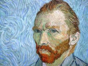 A self-portrait of Vincent Van Gogh.