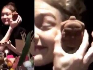 Gigi Hadid's racist Snapchat video meant no Victoria's Secret. (Snapchat)