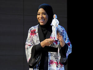 The new Barbie is based off of Ibtihaj Muhammad. (Twitter / IbtihajMuhammad)