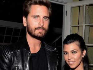 TV personalities Scott Disick and Kourtney Kardashian. (AFP/File)