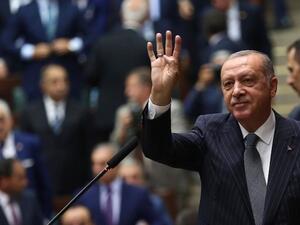 Following the last rate hike, Erdogan said his patience with interest rates had limits. (AFP)