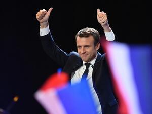 French opinion polls show centrist candidate Emmanuel Macro has a commanding lead over the far right’s Marine Le Pen. (AFP/ Eric Feferberg) French opinion polls show centrist candidate Emmanuel Macro has a commanding lead over the far right’s Marine Le Pen. (AFP/ Eric Feferberg)