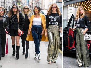 إطلالات المدونات الخليجيات خلال أسبوع الموضة في لندن