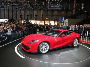 The new 812 Superfast stars on the Ferrari stand  On show a new example of the 70th Anniversary Tailor Made liveries