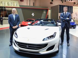 Ferrari has revealed the Ferrari Portofino in the Middle Eastern at the Dubai International Motor Show. 