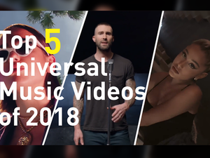 Here are our top 5 picks of universal music videos that were highly viewed and celebrated in 2018.