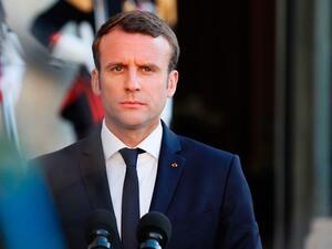 President Emmanuel Macron said U.S. or France will not stay engaged militarily in Syria in the long-term. (AFP/ File Photo)