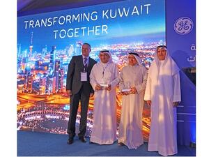 During the opening of the Kuwait Dissolved Gas Analysis Monitoring Center.