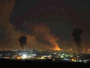 سلاح الجو الإسرائيلي استهدف موقعا عسكريا لحركة حماس في غزة
