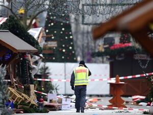 12 people died and 48 people were injured when a truck rammed into a Berlin Christmas market in a suspected terror attack. (AFP/File)