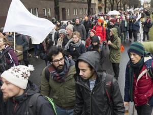The activists set off from Berlin and plan to retrace the steps of refugees back to Aleppo. (Twitter)