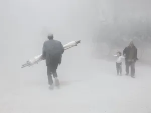 The Eastern Ghouta region is designated by Russia, Turkey, and Iran as a so-called de-escalation zone (AFP/File)