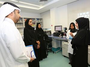 During the visit 