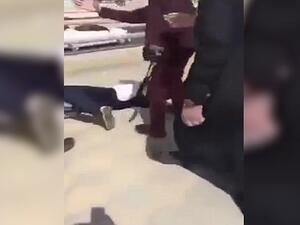 The mutaween were the subject of controversy after chasing and assaulting two women over their dress. (Twitter)