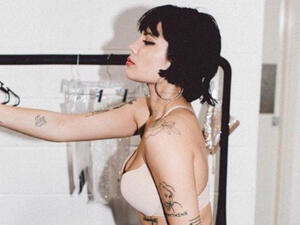 Halsey doesn't want anyone to feel 'indifferent towards her (Source: iamhalsey - Instagram)