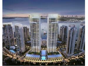 The Harbour Views project will offer residents a panoramic view of Dubai’s skyline.