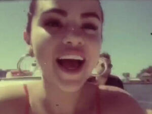 Icon: The pop sensation rocked a skimpy bikini in the clip as she captioned it: 'I chose to take care of myself because I want to, not to prove anything to anyone (Source: Selena Gomez - Instagram)