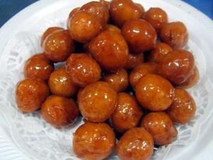 لقيمات بالهيل والزعفران
