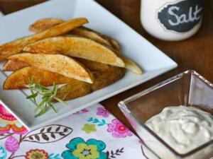 بطاطا ومايونيز بطريقة صحية
