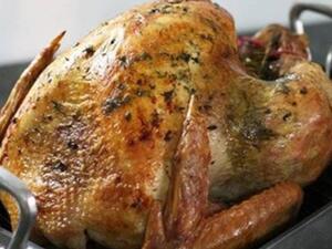 ديك رومي بالفرن