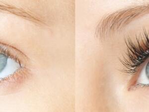 تطبيق مجموعة كاملة من الرموش يمكن أن يستغرق ساعتين