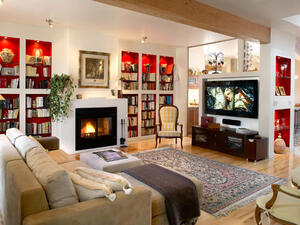 يعد الخشب من المواد المحببة والشائعة الاستخدام في ديكور المنازل يعد الخشب من المواد المحببة والشائعة الاستخدام في ديكور المنازل