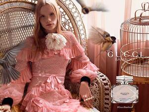 بولينا اوغانيشيفيا الوجه الجديد لحملة عطر غوتشي "بامبو"