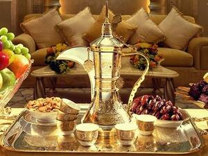 القهوة العربية افضل ضيافة في العيد