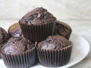 مافن الشوكولاتة من دون بيض