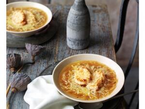 شوربة البصل الفرنسية 